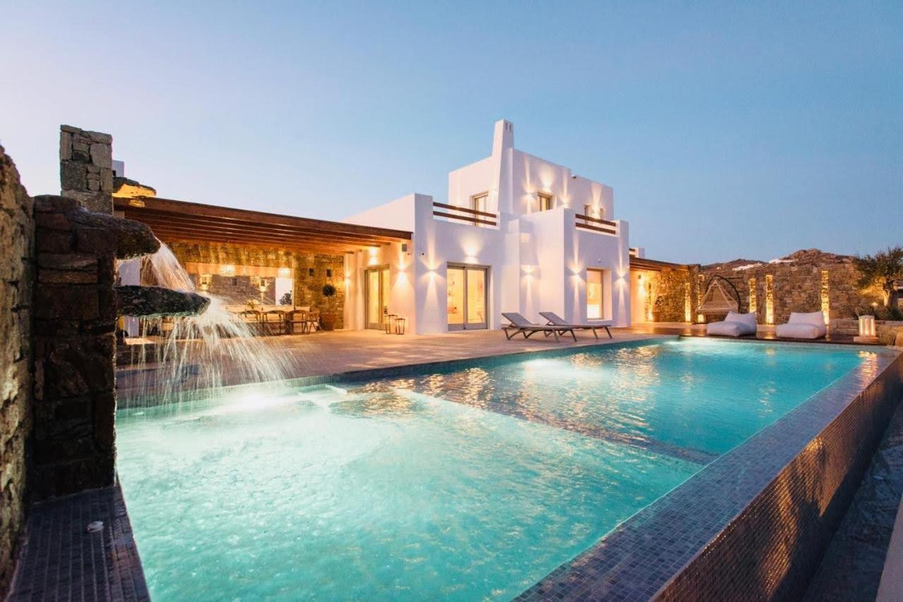 Blue Orchid Villa Mykonos Kalafati Eksteriør billede